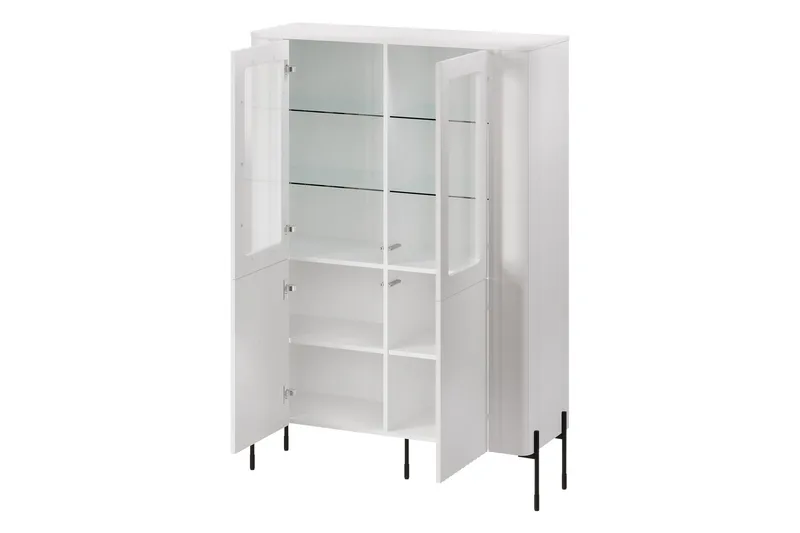 Sherie Møbelsett Til Stuen - Hvit - Oppbevaring - Oppbevaringsmøbler - Møbelsett til stue