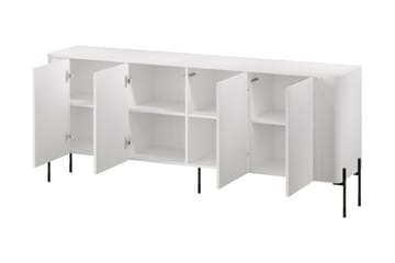 Sherie Skjenk 190x40 cm - Hvit - Oppbevaring - Oppbevaringsmøbler - Sideboard & skjenk