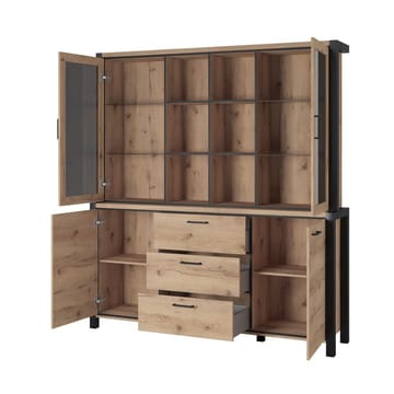 Sideboard- 26 hjørneskapsett Aktiv 4 dører 3 skuffer 04+26 - Oppbevaring - Oppbevaringsmøbler - Kommode