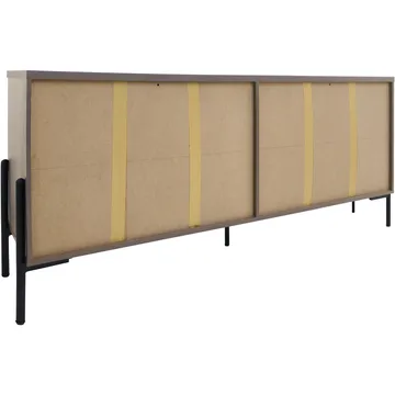 Sideboard Loft24 Naturfärgat fiskbensmönster/naturek - Naturfarget eik i fiskebeinsmønster / naturfarget eik - Oppbevaring - Oppbevaringsmøbler - Sideboard & skjenk
