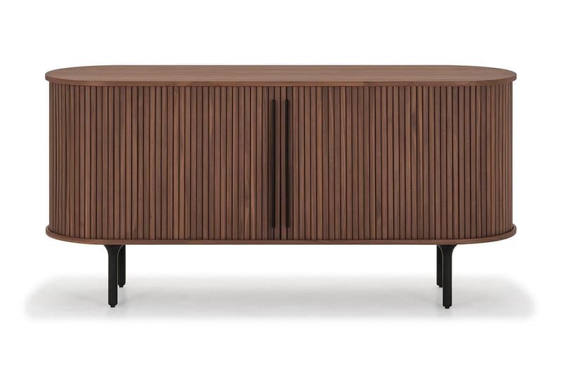 Sideboard Neandir 150x45 cm Massiv Valnøtt - Brun - Sideboard & skjenk