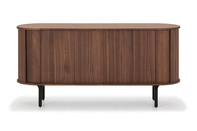 Sideboard Neandir 150x45 cm Massiv Valnøtt - Brun - Sideboard & skjenk