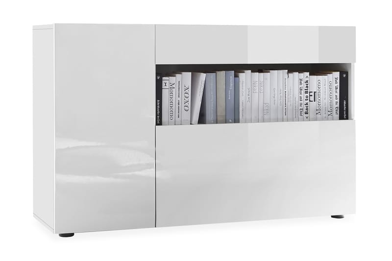 Sideboard Nickero 130 cm - Hvit - Sideboard & skjenk