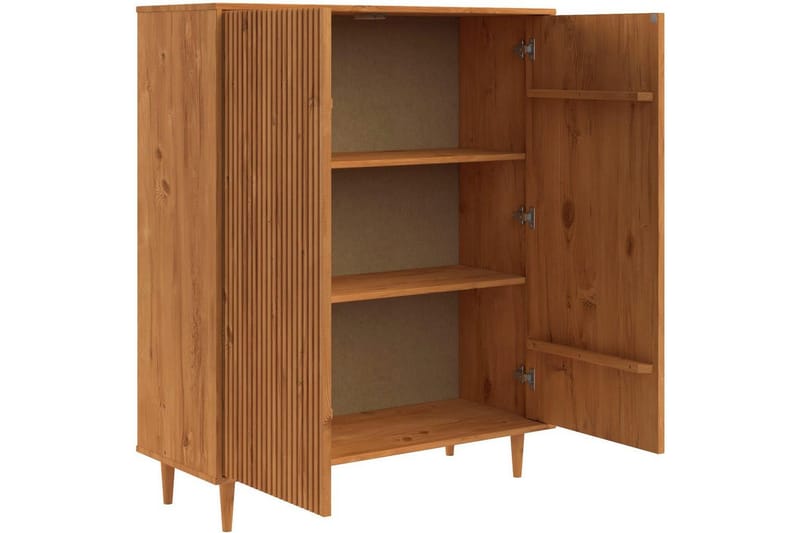 Sideboard og skjenk Loft24 Jerzy Skjenk 99 cm Brun - Oppbevaring - Oppbevaringsmøbler - Sideboard & skjenk