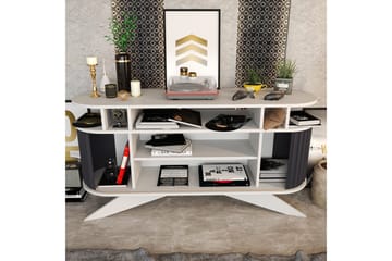 Andifli Sideboard 43x75x150 cm - Hvit - Oppbevaring - Oppbevaringsmøbler - Sideboard & skjenk