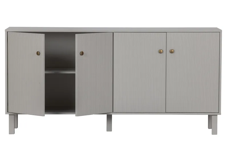 Antonie Skjenk 46x160 cm - Grå - Oppbevaring - Oppbevaringsmøbler - Sideboard & skjenk