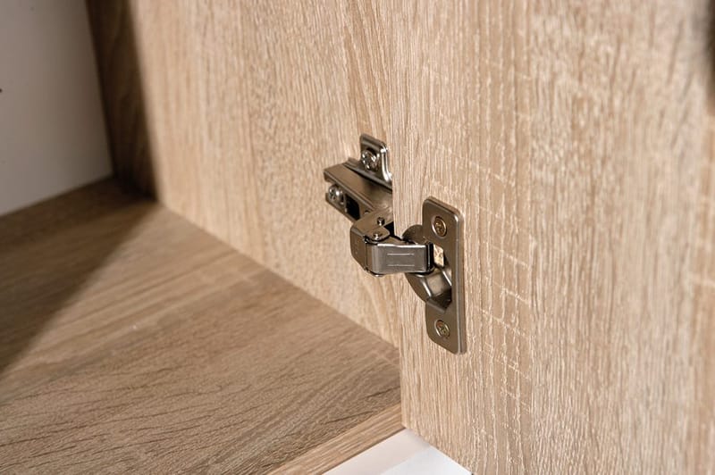 Aragon Skjenk 115 cm - Hvit/Lys Eik - Oppbevaring - Oppbevaringsmøbler - Sideboard & skjenk