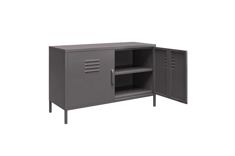 Bradford Skjenk 100x40 cm Grå - Dorel Home - Oppbevaring - Oppbevaringsmøbler - Sideboard & skjenk