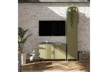 Bradford Skjenk 100x40 cm Grønn - Dorel Home - Oppbevaring - Oppbevaringsmøbler - Sideboard & skjenk