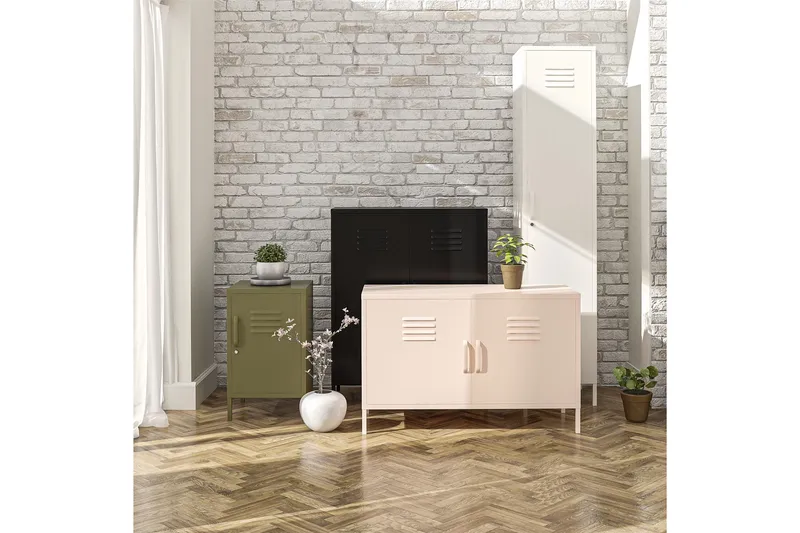 Bradford Skjenk 100x40 cm Grønn - Dorel Home - Oppbevaring - Oppbevaringsmøbler - Sideboard & skjenk