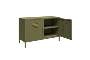 Bradford Skjenk 100x40 cm Grønn - Dorel Home - Oppbevaring - Oppbevaringsmøbler - Sideboard & skjenk