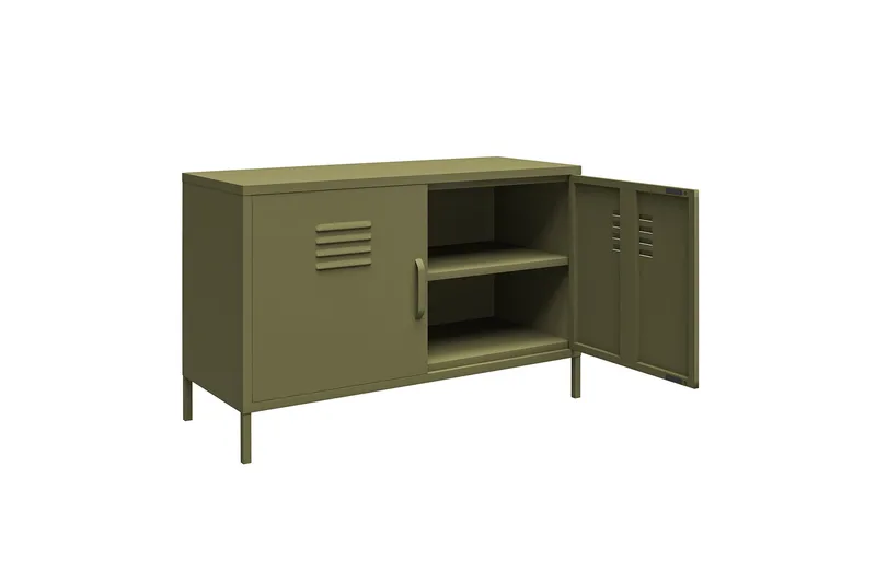 Bradford Skjenk 100x40 cm Grønn - Dorel Home - Oppbevaring - Oppbevaringsmøbler - Sideboard & skjenk