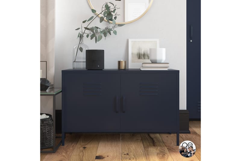 Bradford Skjenk 100x40 cm Mørkeblå - Dorel Home - Oppbevaring - Oppbevaringsmøbler - Sideboard & skjenk
