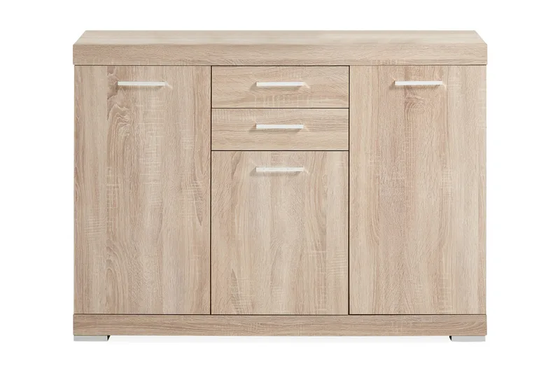 Bristol Skjenk 130 cm - Lys Eik - Oppbevaring - Oppbevaringsmøbler - Sideboard & skjenk