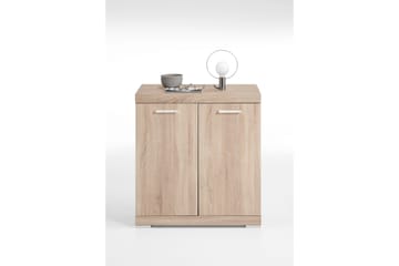 Bristol Skjenk 80x90x50 cm 2 Luker - Lys Eik - Oppbevaring - Oppbevaringsmøbler - Sideboard & skjenk