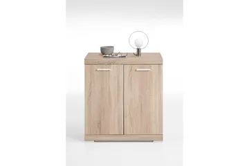 Bristol Skjenk 80x90x50 cm 2 Luker - Lys Eik - Oppbevaring - Oppbevaringsmøbler - Sideboard & skjenk