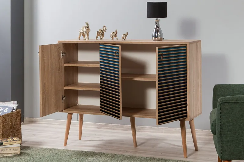 Brokind Skjenk 120 cm - Brun - Oppbevaring - Oppbevaringsmøbler - Sideboard & skjenk
