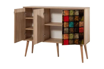 Brokind Skjenk 120 cm - Brun - Oppbevaring - Oppbevaringsmøbler - Sideboard & skjenk