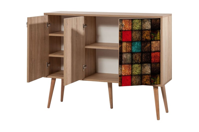 Brokind Skjenk 120 cm - Brun - Oppbevaring - Oppbevaringsmøbler - Sideboard & skjenk