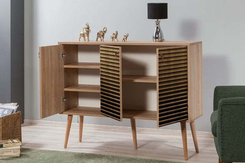 Brokind Skjenk 120 cm - Brun - Oppbevaring - Oppbevaringsmøbler - Sideboard & skjenk