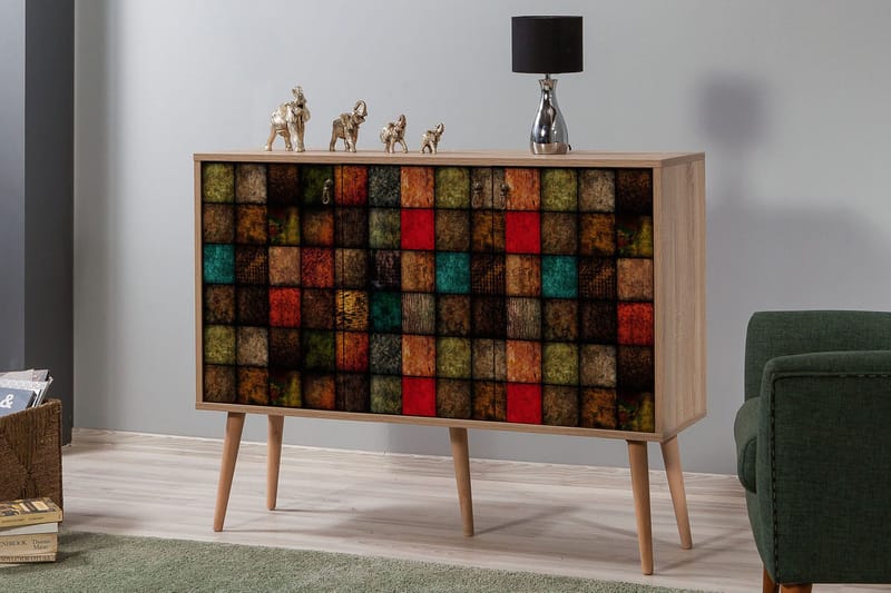 Brokind Skjenk 120 cm - Brun - Oppbevaring - Oppbevaringsmøbler - Sideboard & skjenk