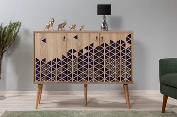 Brokind Skjenk 120 cm - Brun - Oppbevaring - Oppbevaringsmøbler - Sideboard & skjenk