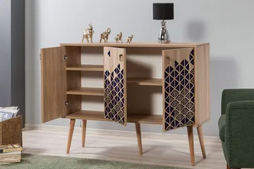 Brokind Skjenk 120 cm - Brun - Oppbevaring - Oppbevaringsmøbler - Sideboard & skjenk