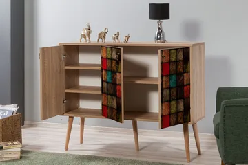 Brokind Skjenk 120 cm - Brun - Oppbevaring - Oppbevaringsmøbler - Sideboard & skjenk