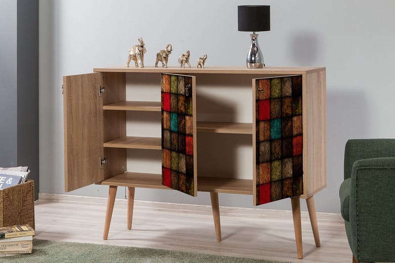 Brokind Skjenk 120 cm - Brun - Oppbevaring - Oppbevaringsmøbler - Sideboard & skjenk