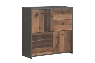 Broxton Sidebord 77 cm - Grå/Brun - Oppbevaring - Oppbevaringsmøbler - Sideboard & skjenk