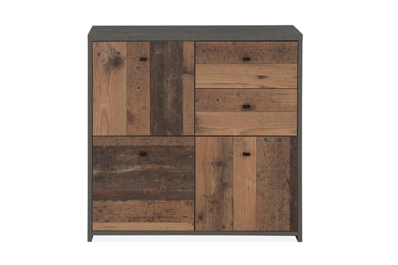 Broxton Sidebord 77 cm - Grå/Brun - Oppbevaring - Oppbevaringsmøbler - Sideboard & skjenk