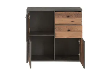 Broxton Sidebord 77 cm - Grå/Brun - Oppbevaring - Oppbevaringsmøbler - Sideboard & skjenk