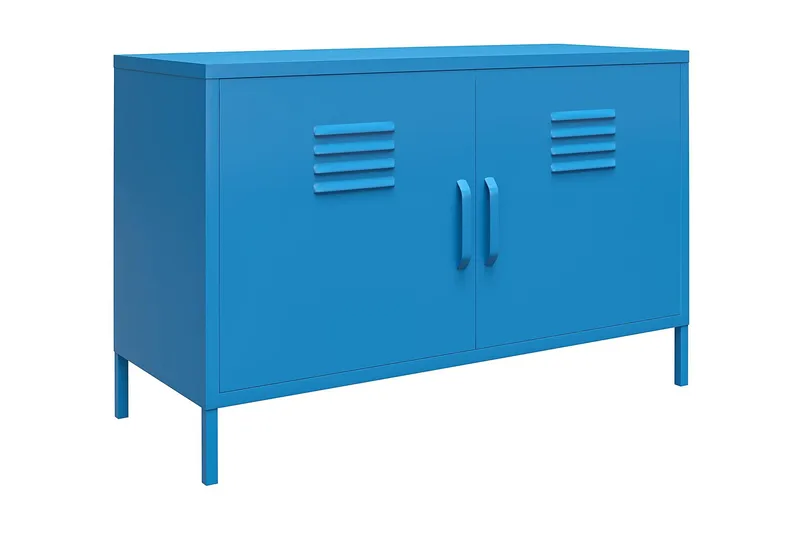 CacHe Skjenk 100x40 cm 2 Dører Blå, Novogratz