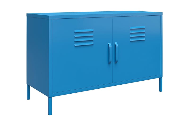 CacHe Skjenk 100x40 cm 2 Dører Blå - Novogratz - Oppbevaring - Oppbevaringsmøbler - Sideboard & skjenk