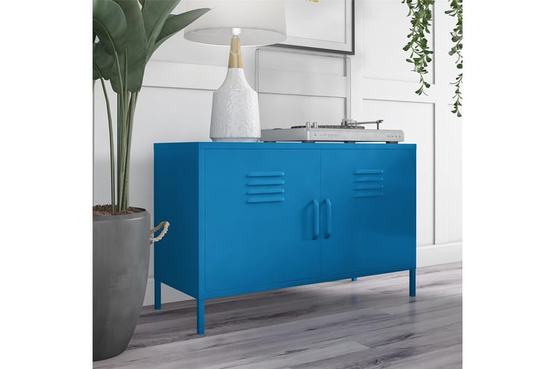 CacHe Skjenk 100x40 cm 2 Dører Blå - Novogratz - Oppbevaring - Oppbevaringsmøbler - Sideboard & skjenk