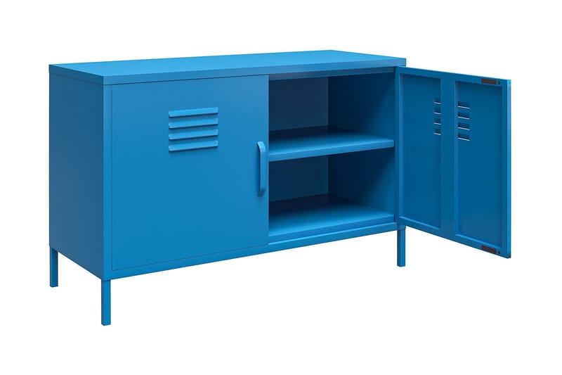 CacHe Skjenk 100x40 cm 2 Dører Blå - Novogratz - Oppbevaring - Oppbevaringsmøbler - Sideboard & skjenk