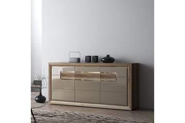 Corlius Sideboard 41x194 cm - Beige/Brun - Oppbevaring - Oppbevaringsmøbler - Sideboard & skjenk