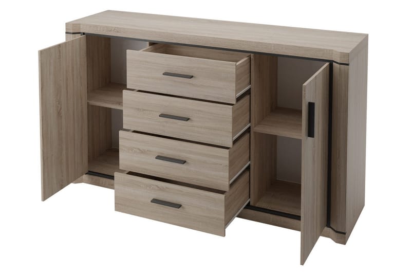 Dallas Skjenk 157x43,5x91 cm - Oppbevaring - Oppbevaringsmøbler - Sideboard & skjenk