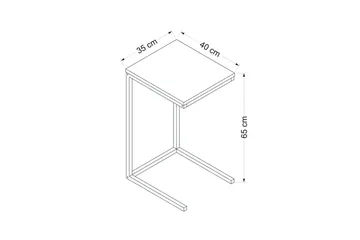 Davin Skjenk 35 cm - Valnøtt - Oppbevaring - Oppbevaringsmøbler - Sideboard & skjenk