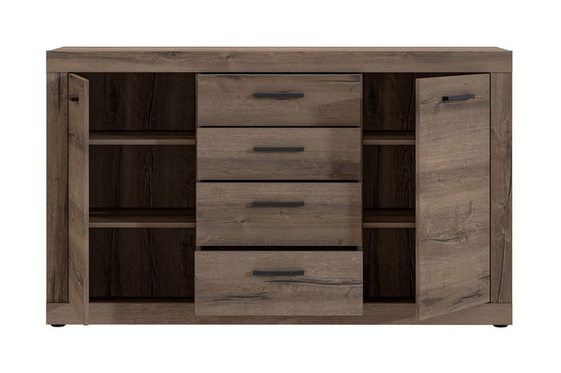 Elhovo Sideboard 41x143 cm - Brun - Oppbevaring - Oppbevaringsmøbler - Sideboard & skjenk