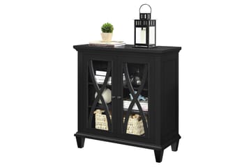 Ellington Skjenk 80x38 cm Svart - Dorel Home - Oppbevaring - Oppbevaringsmøbler - Sideboard & skjenk