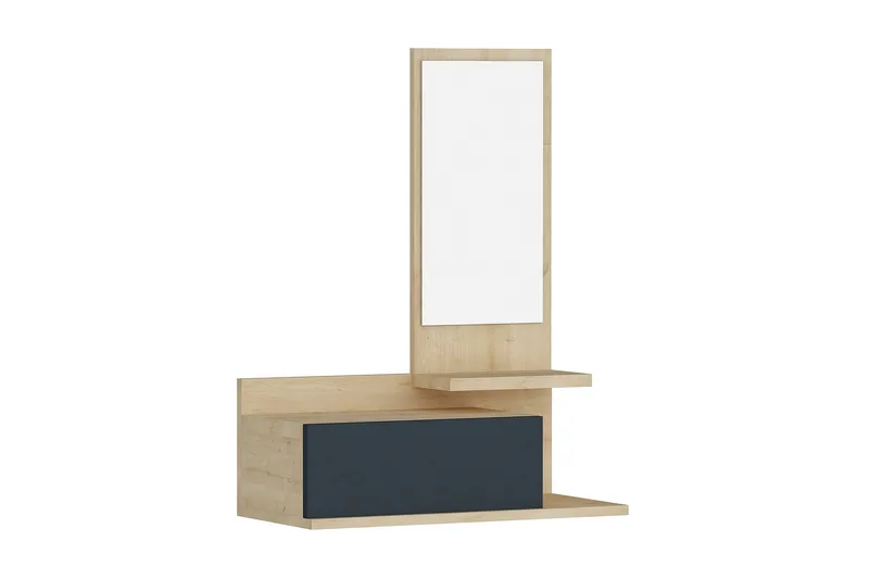 Filford Sideboard 60 cm - Antracit/Eik - Oppbevaring - Oppbevaringsmøbler - Sideboard & skjenk