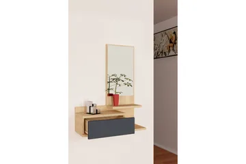 Filford Sideboard 60 cm - Antracit/Eik - Oppbevaring - Oppbevaringsmøbler - Sideboard & skjenk