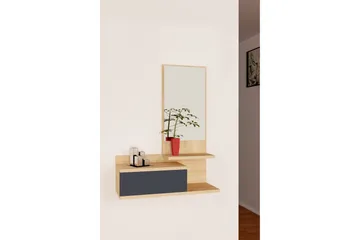 Filford Sideboard 60 cm - Antracit/Eik - Oppbevaring - Oppbevaringsmøbler - Sideboard & skjenk