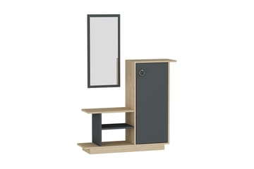 Glatton Sideboard 80 cm - Natur/Antracit - Oppbevaring - Oppbevaringsmøbler - Sideboard & skjenk