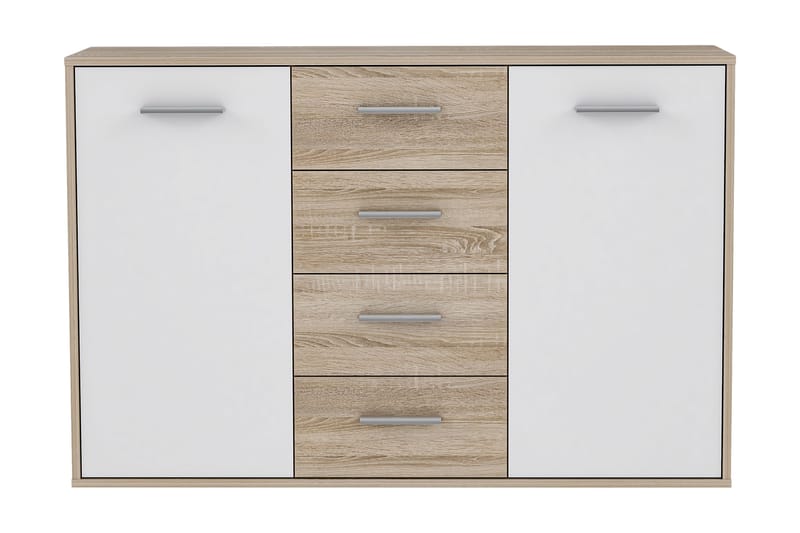 Haba Skjenk 34x123 cm - Brun / Hvit - Oppbevaring - Oppbevaringsmøbler - Sideboard & skjenk