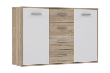 Haba Skjenk 34x123 cm - Brun / Hvit - Oppbevaring - Oppbevaringsmøbler - Sideboard & skjenk