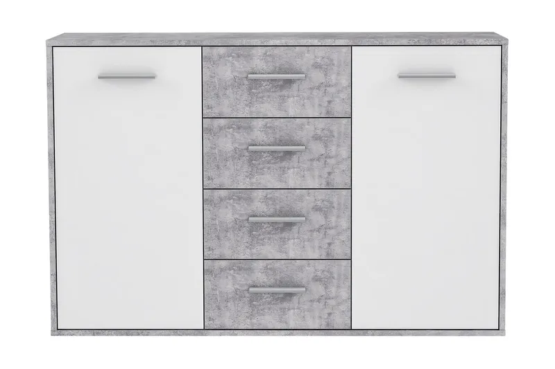 Haba Skjenk 34x123 cm - Grå - Oppbevaring - Oppbevaringsmøbler - Sideboard & skjenk