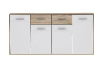 Haba Skjenk 34x162 cm - Brun / Hvit - Oppbevaring - Oppbevaringsmøbler - Sideboard & skjenk