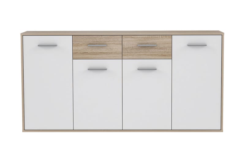 Haba Skjenk 34x162 cm - Brun / Hvit - Oppbevaring - Oppbevaringsmøbler - Sideboard & skjenk
